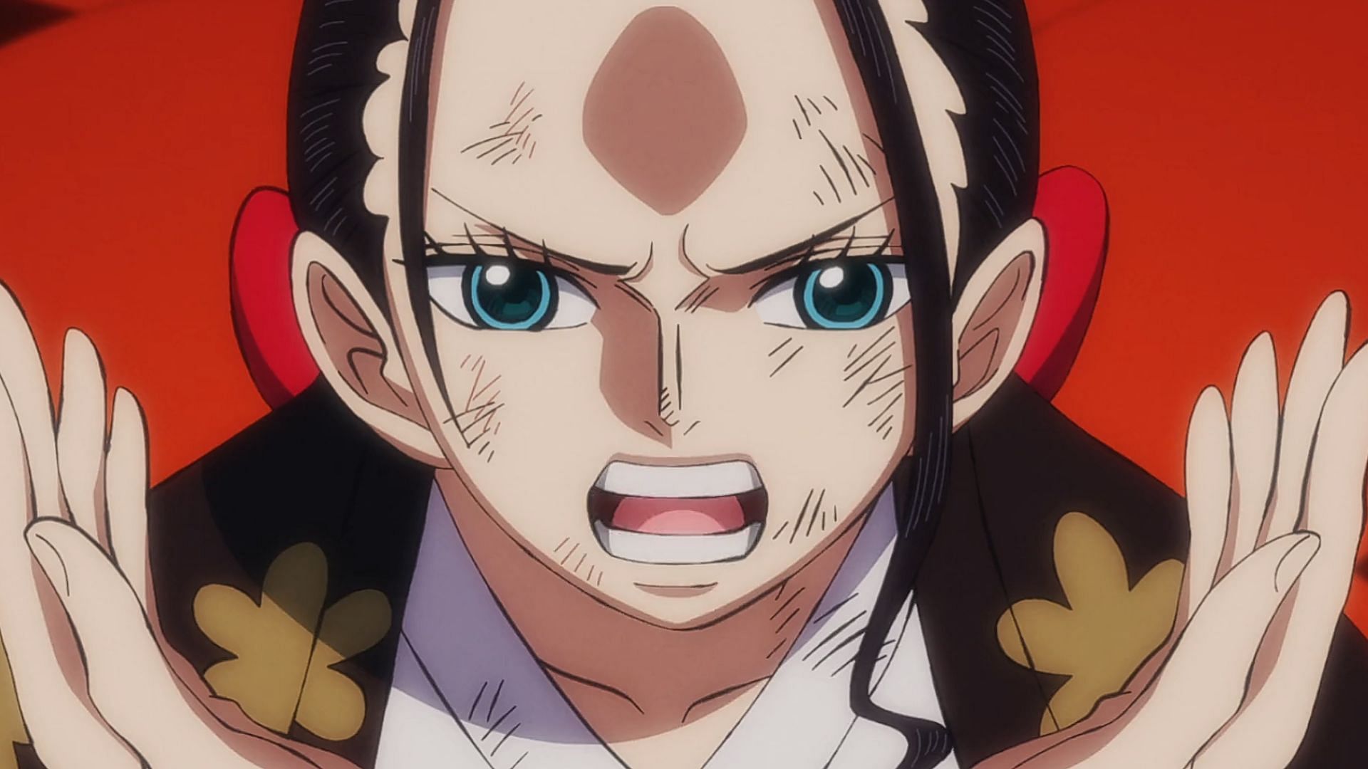 Robin as seen in the anime (Image via Toei Animation)